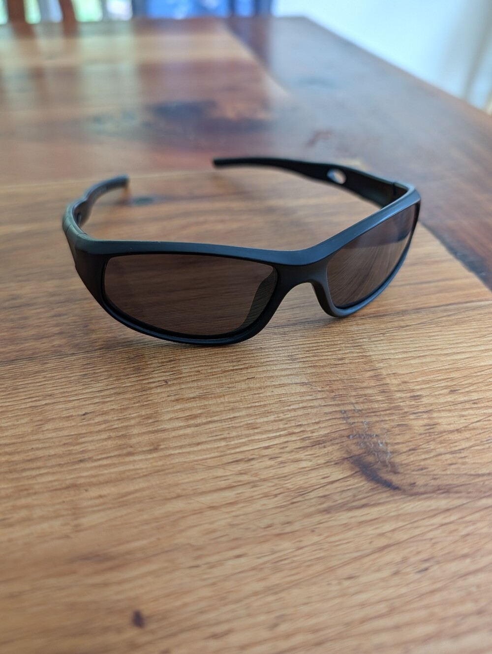 5/$10 Little Boys Black Sport Wrap Sunglasses